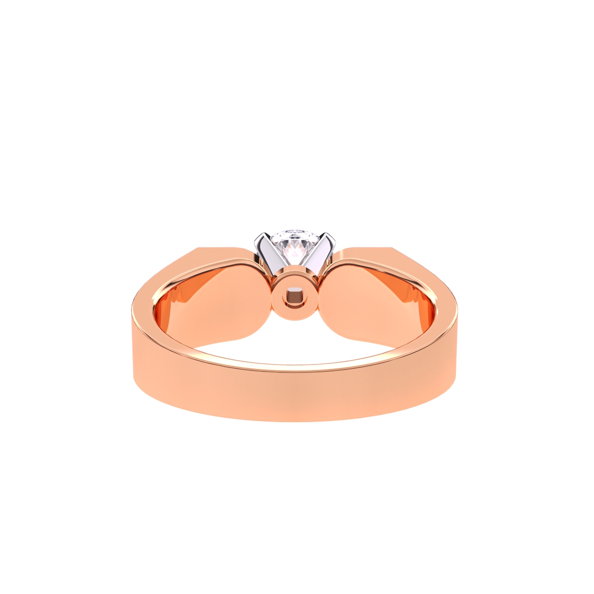 Gorgeous Solitaire Diamond Ring For Men